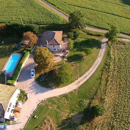 La Perle Du Lot Bed and Breakfast Castelnau-Montratier Rum bild