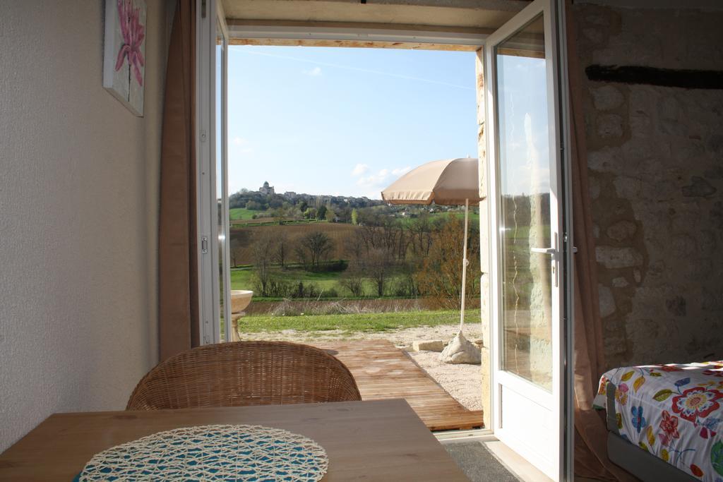 La Perle Du Lot Bed and Breakfast Castelnau-Montratier Rum bild