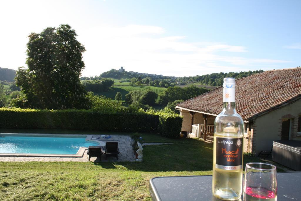 La Perle Du Lot Bed and Breakfast Castelnau-Montratier Exteriör bild