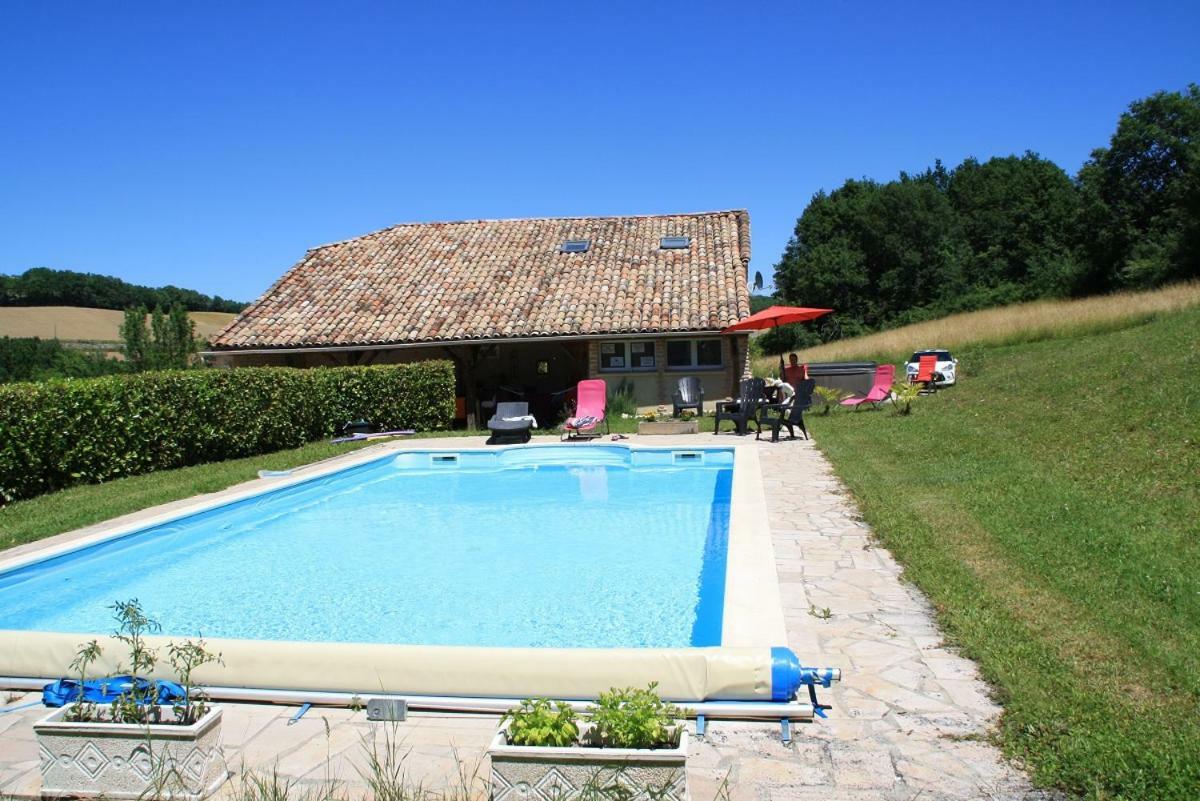 La Perle Du Lot Bed and Breakfast Castelnau-Montratier Exteriör bild